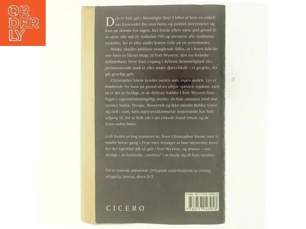 Billede 3 - Grib natten af Dean R. Koontz (Bog)