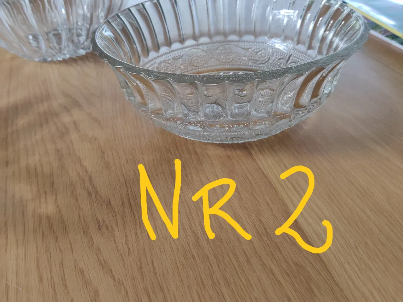 Billede 5 - 3 glas skåle mellem str.Ca 20-25 cm brede 35 kr