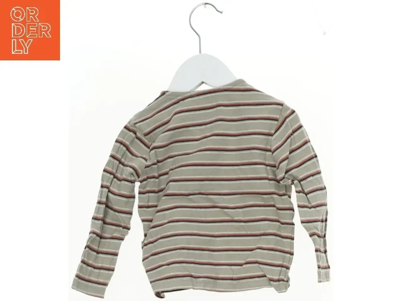Billede 2 - Langærmet stribet børnetrøje fra Noppies (str. 80)