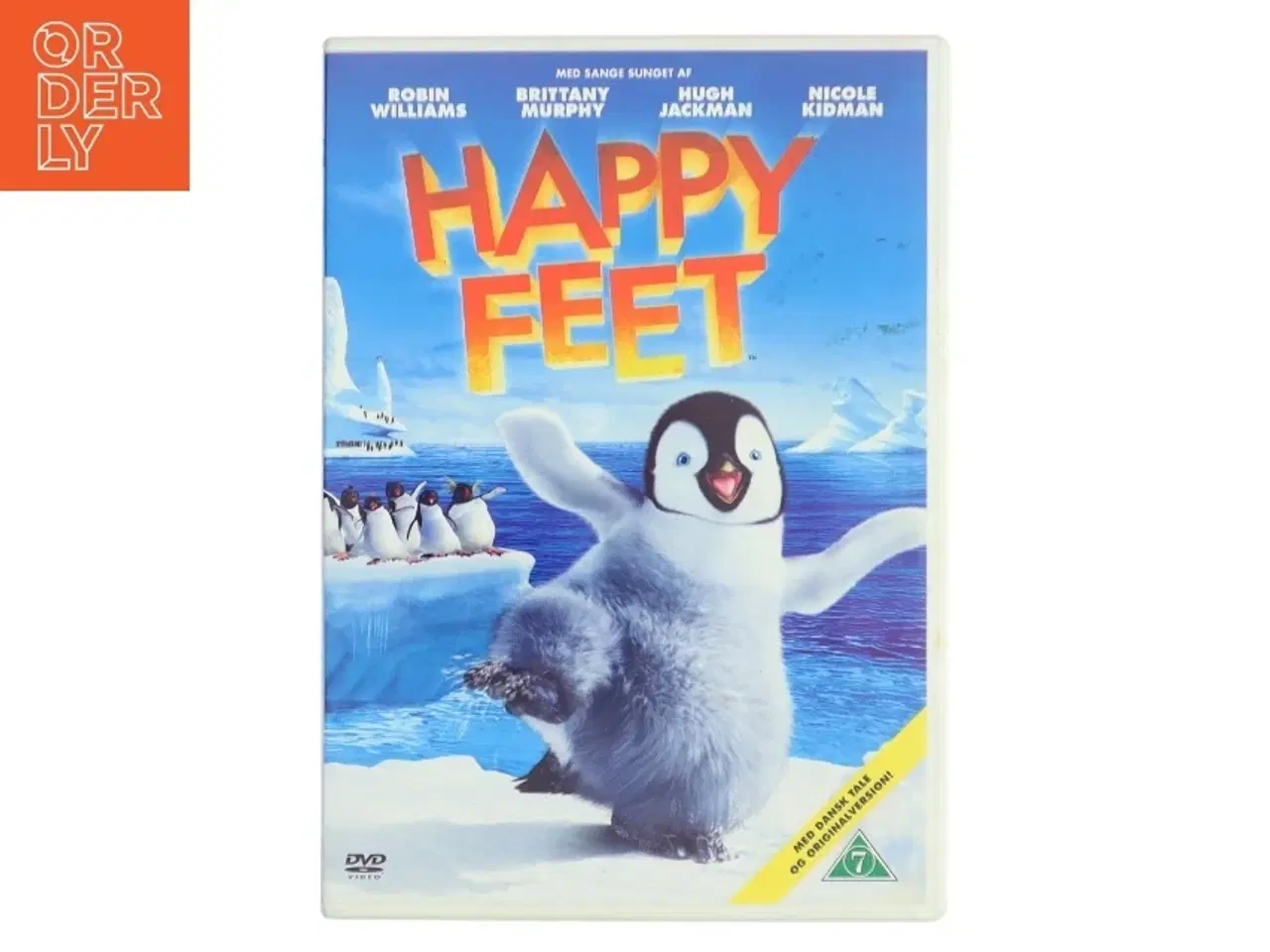 Billede 1 - Happy Feet                            &lt;span class="label label-blank pull-right"<Standard edition&lt;/span< med Robin Williams (DVD
