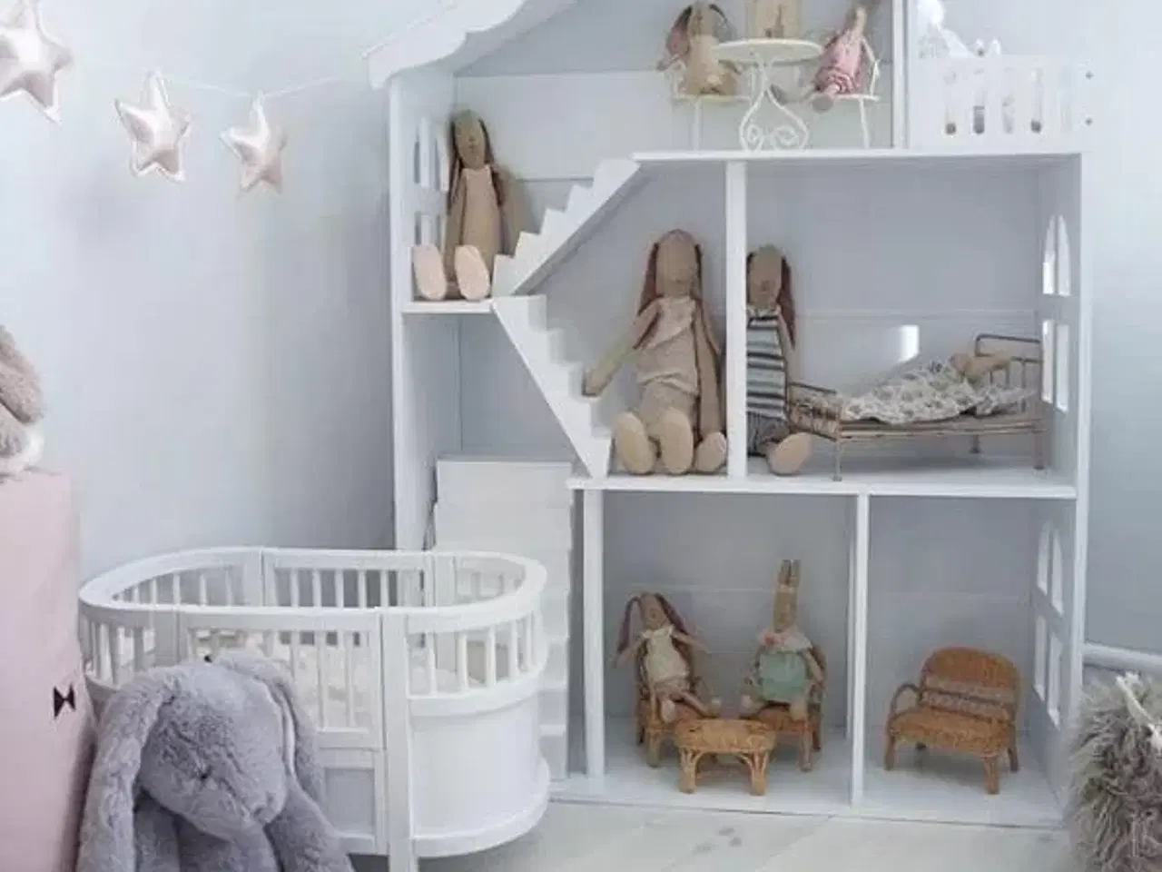 Billede 7 - Dukkehus bogreol 2‑i‑1 LULILO CALLA XXL – 116 cm