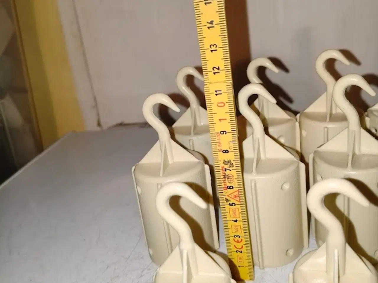 Billede 4 - 9 store vægte og 3 små til strikkemaskine