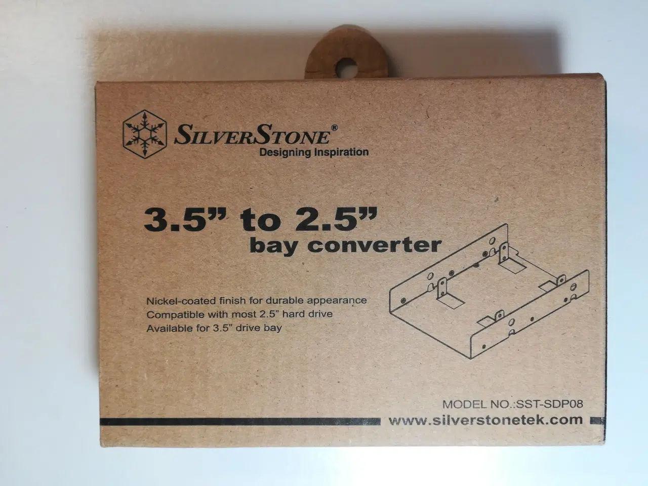 Billede 1 - Silverstone SST-SDP08 3.5" to 2.5" bay converter