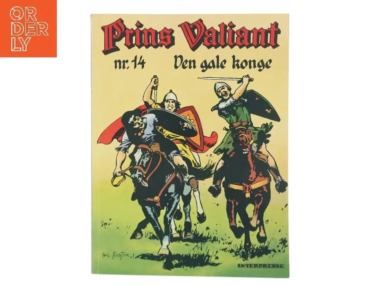 Billede 1 - Prins Valiant nr. 14: Den gale konge af Hal Foster (Bog)