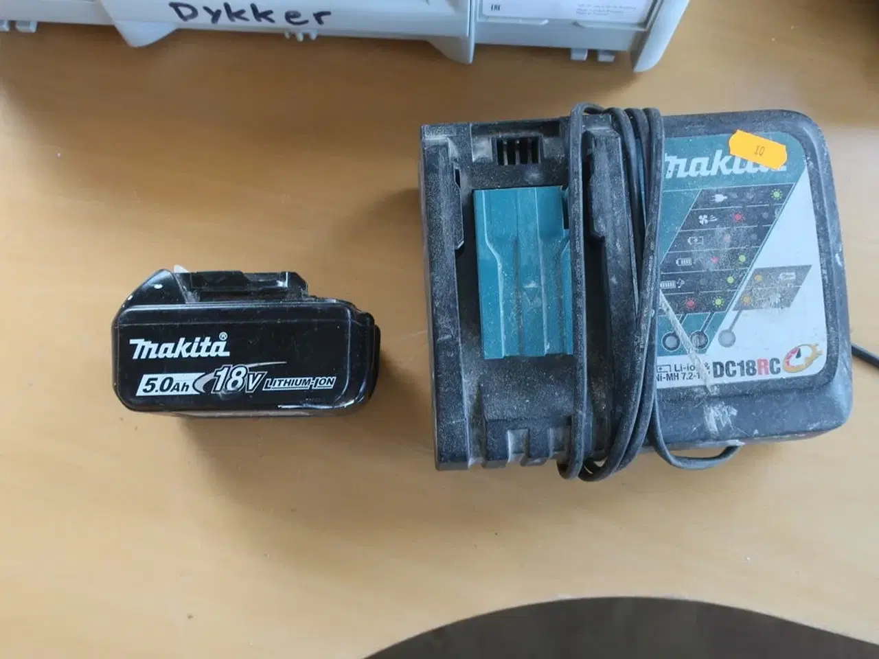 Billede 6 - Akkuværktøj MAKITA dykkerpistoler inkl. lader og ét batteri