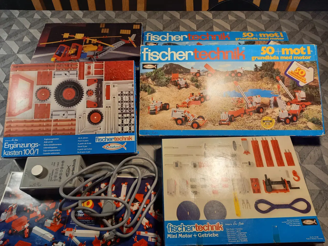 Billede 1 - Fischer Teknik byggekasser