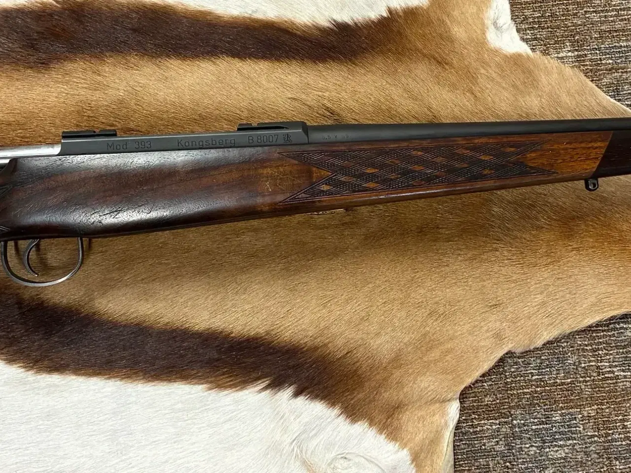 Billede 2 - Kongsberg 393 Links Lux Lady Kaliber 6,5x55 
