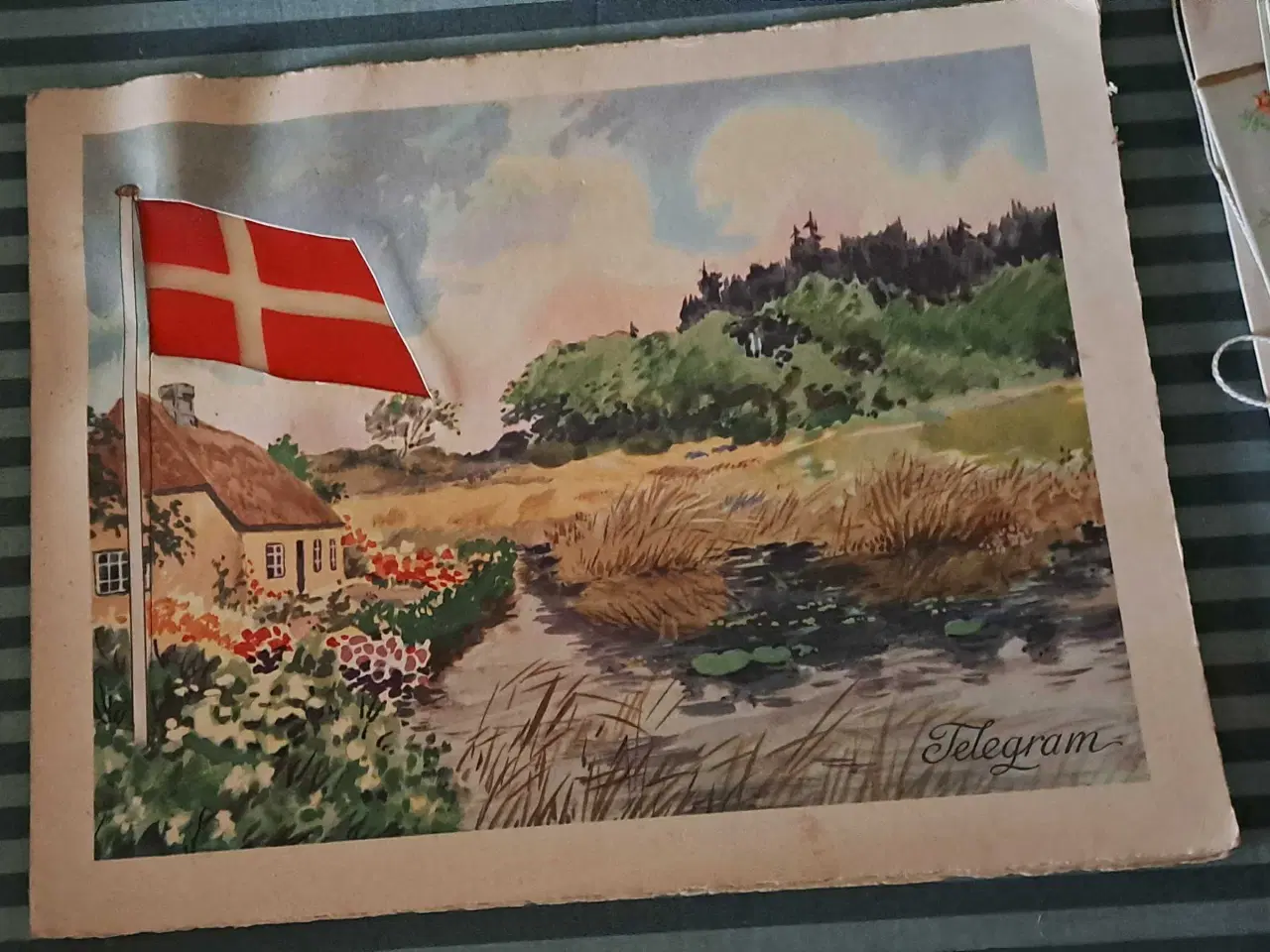 Billede 9 - Gamle bryllups og konfirmations telegrammer 