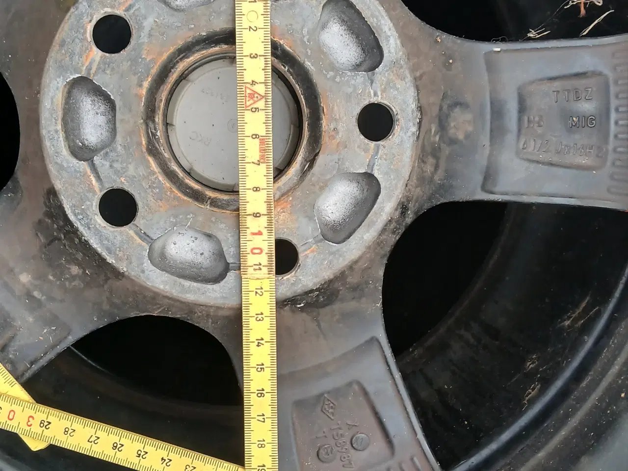 Billede 9 - 4 Barum vinterdæk på flotte Dezent 16" alufælge