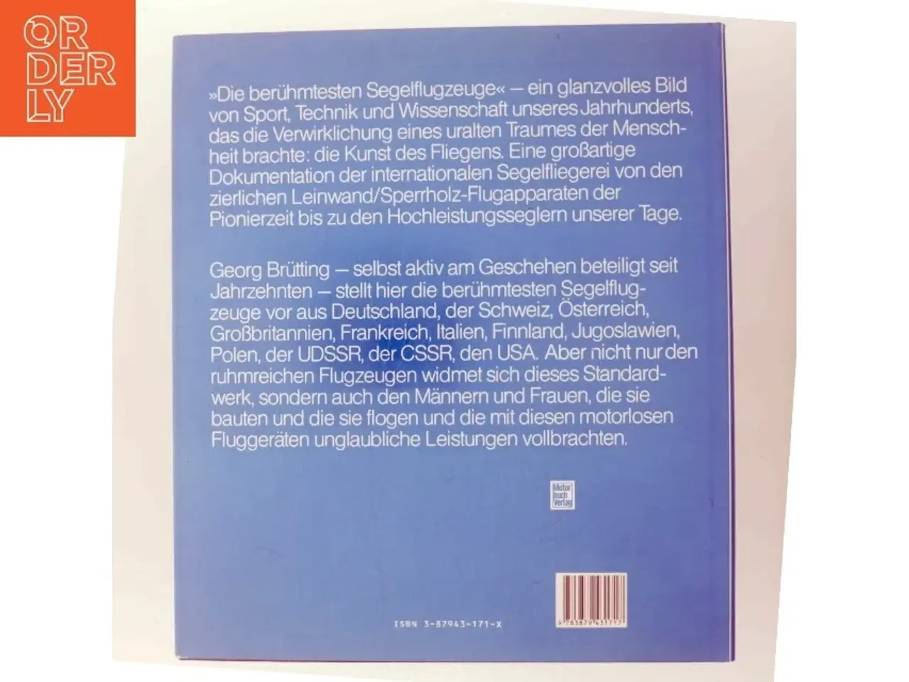Billede 3 - Die berühmtesten Segelflugzeuge af Georg Brütting (Bog)
