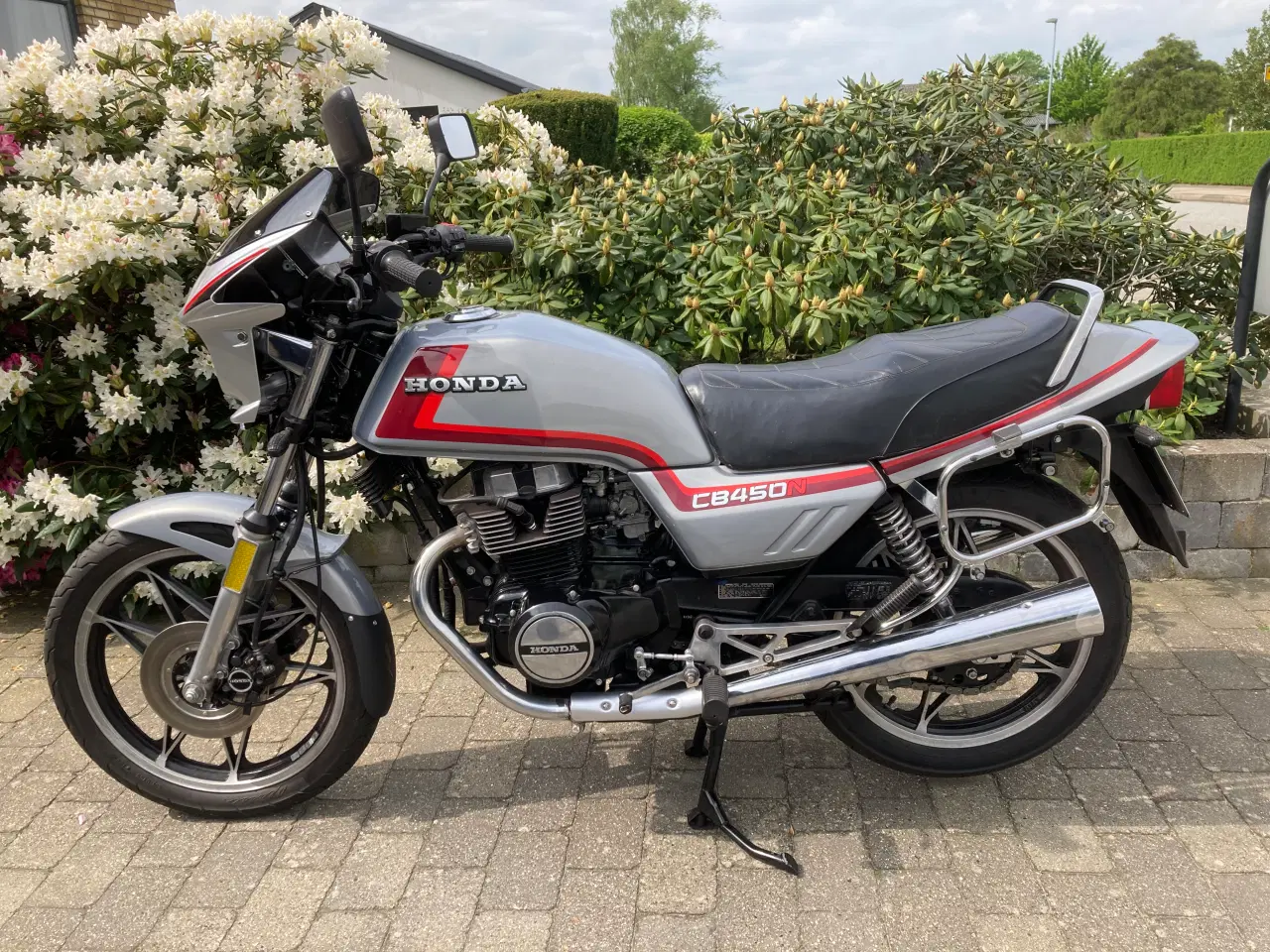 Billede 8 - Honda CB 450N  Med veteran status.