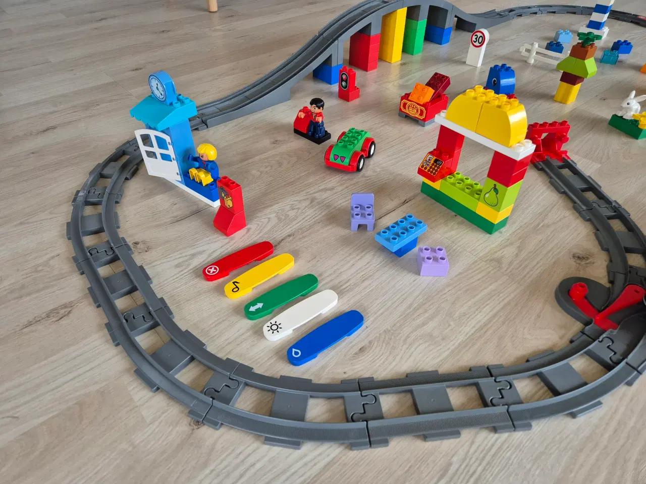 Billede 4 - Duplo Smart Elektrisk Togbane, Damptog, APP