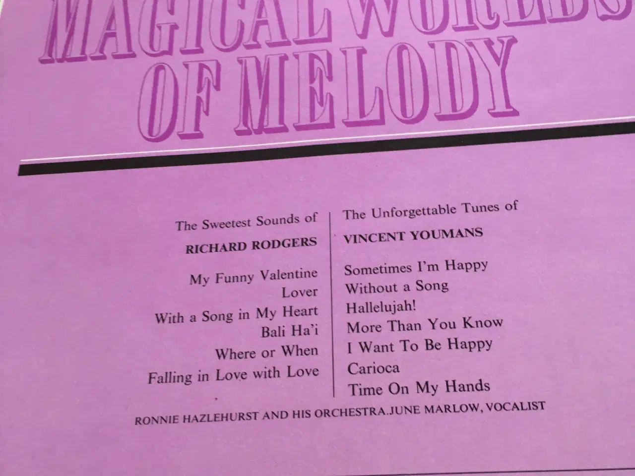 Billede 7 - Lp, 10stk. Magical world og melody