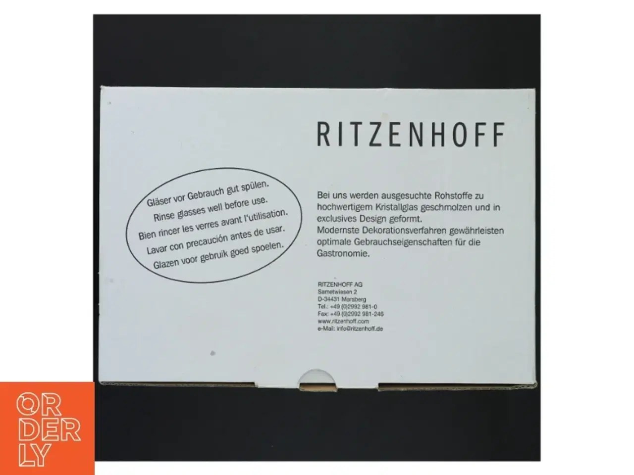 Billede 6 - Ritzenhoff ølglas fra Ritzenhoff (str. 14 x 8,5 cm)