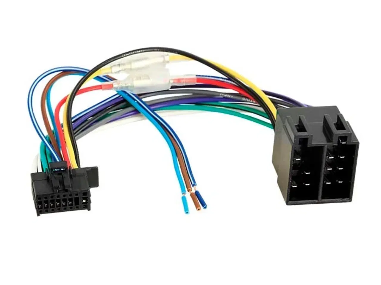 Billede 1 - JVC/Kenwood 16 pin multistik til ISO