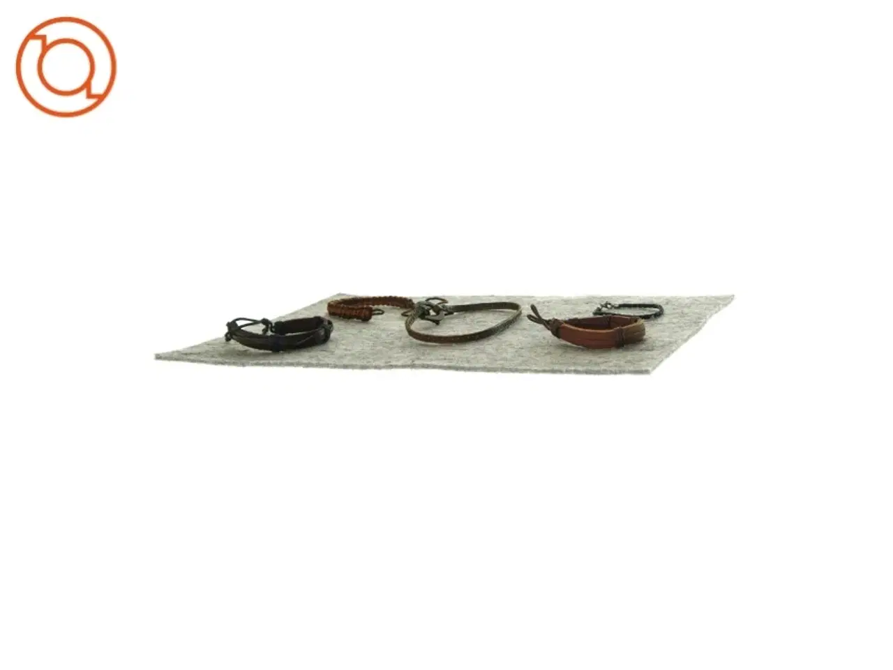 Billede 2 - Blandede læderarmbånd (5 stk)