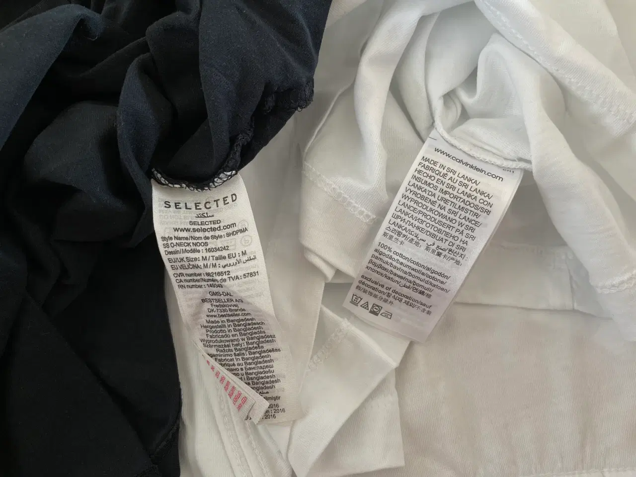 Billede 3 - Calvin Klein og Selected Homme T-Shirts