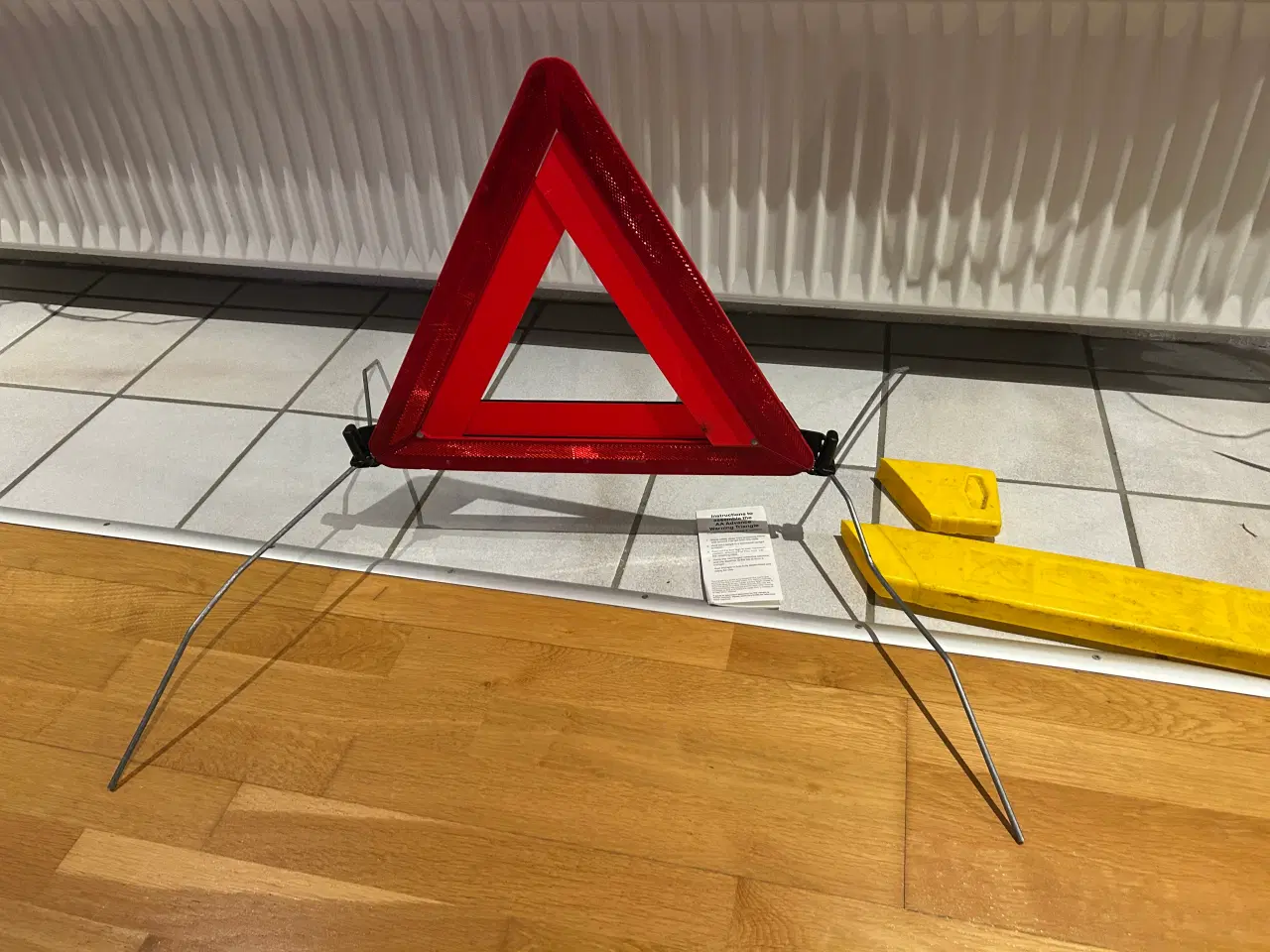 Billede 1 - Advarselstrekant 