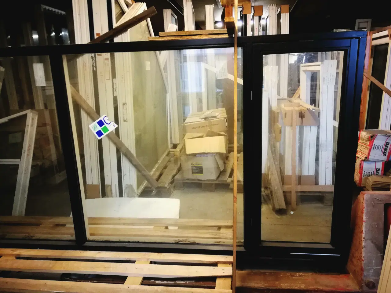 Billede 2 - NYT SORT VINDUESPARTI 349x135 KR 4000