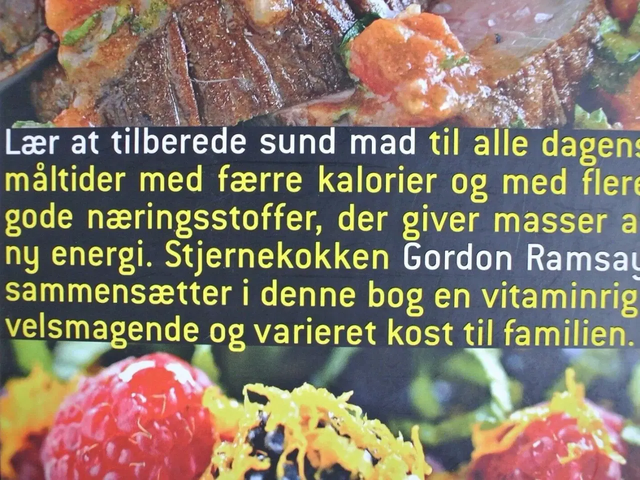 Billede 3 - spis sundt, af gordon ramsay, emne: mad og vin