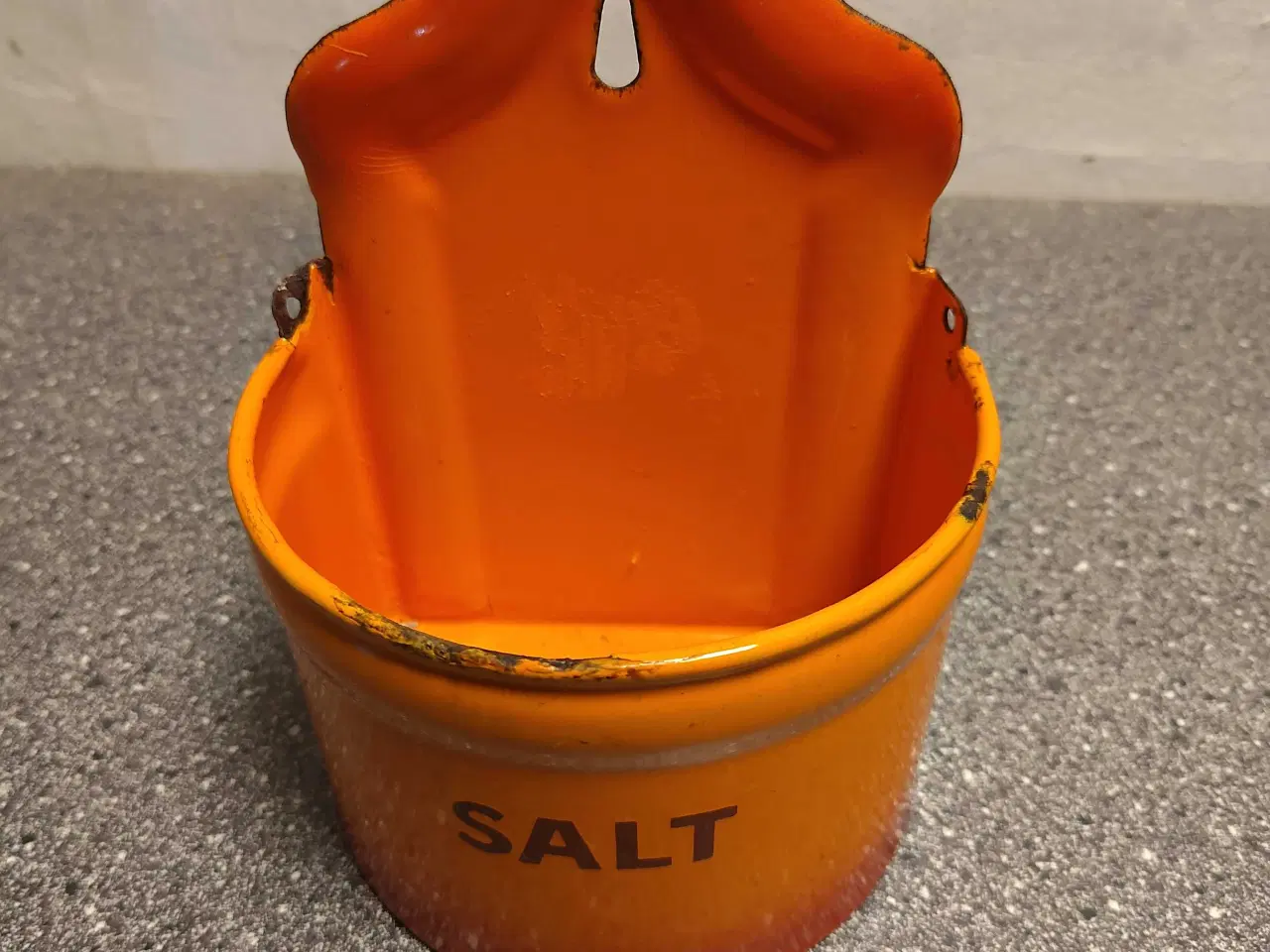Billede 1 - Orange emalje genstande 