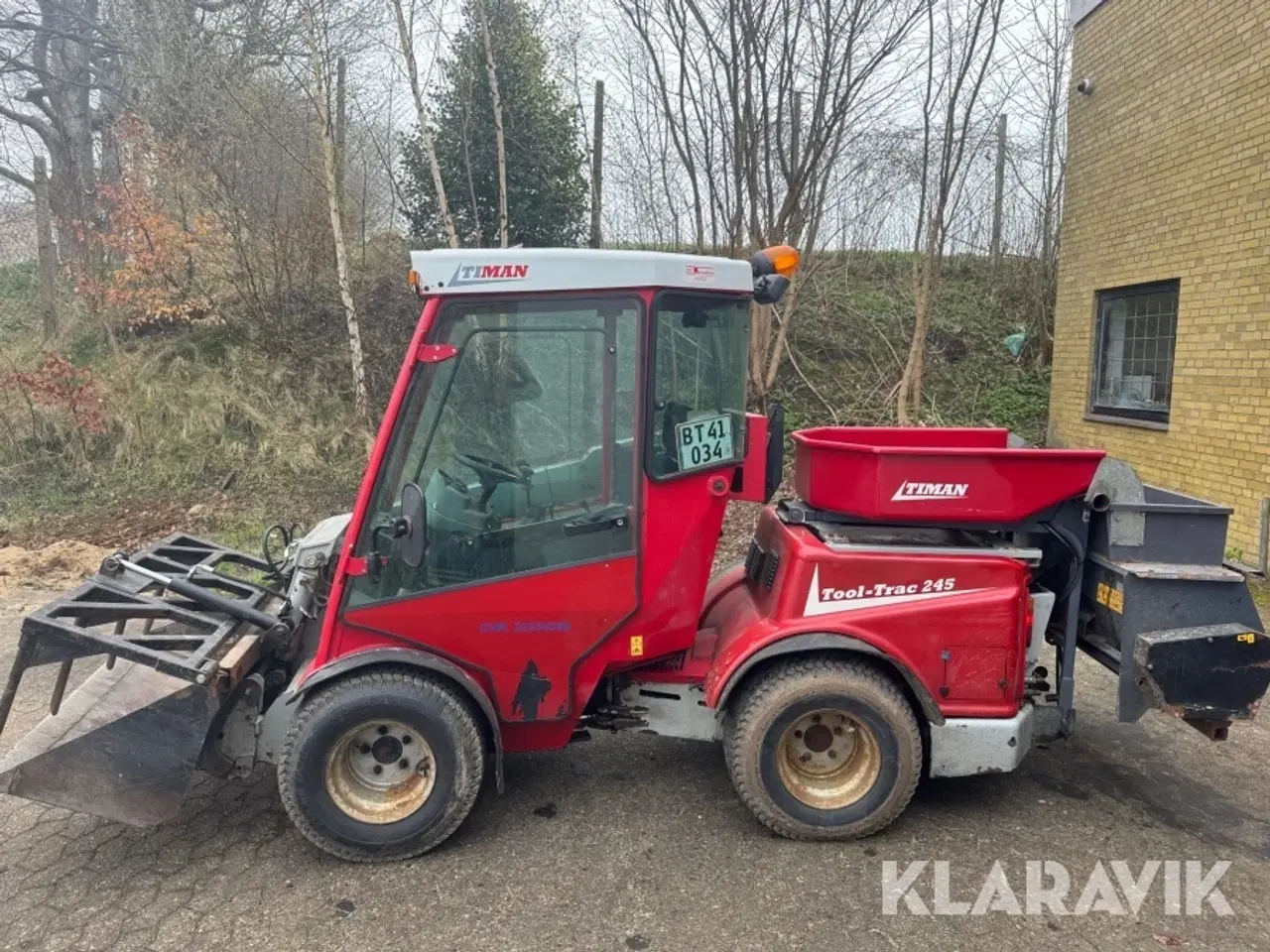 Billede 7 - Redskabsbærer Timan Tool-trac 245