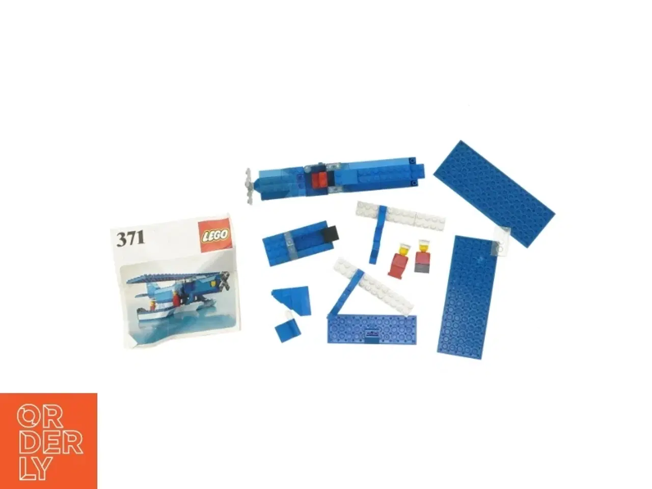 Billede 1 - LEGO Seaplane Sæt 371 fra Lego (str. Cirka 20 cm lang)