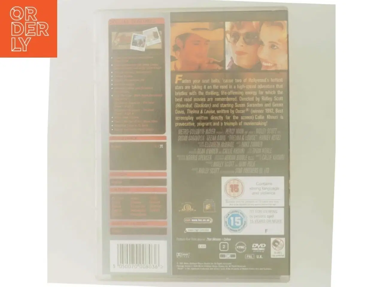 Billede 3 - Thelma & Louise Se med Susan Sarandon (DVD)