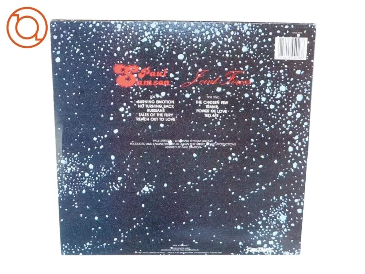 Billede 2 - ‘Point forces’ af Paul Samson LP