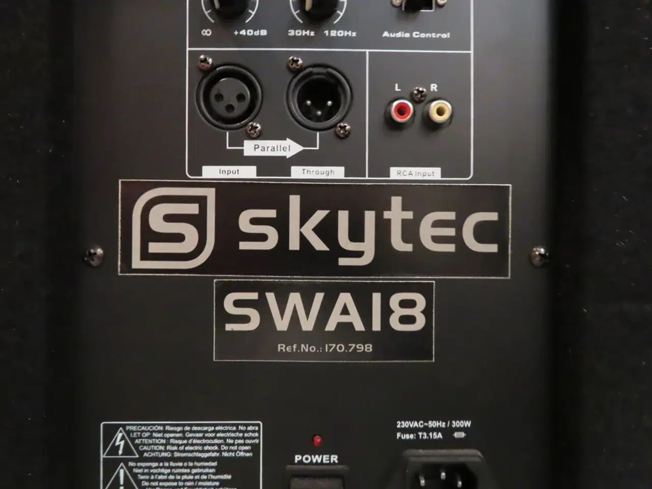 Billede 4 - Subwoofer SKYTEC SWA18