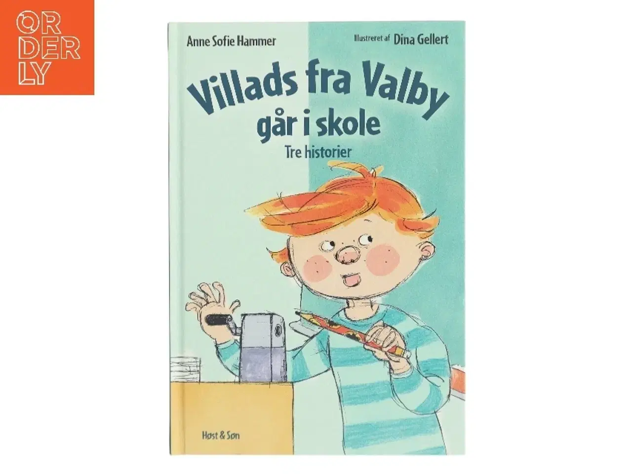 Billede 1 - Villads fra Valby går i skole af Anne Sofie Hammer (Bog)