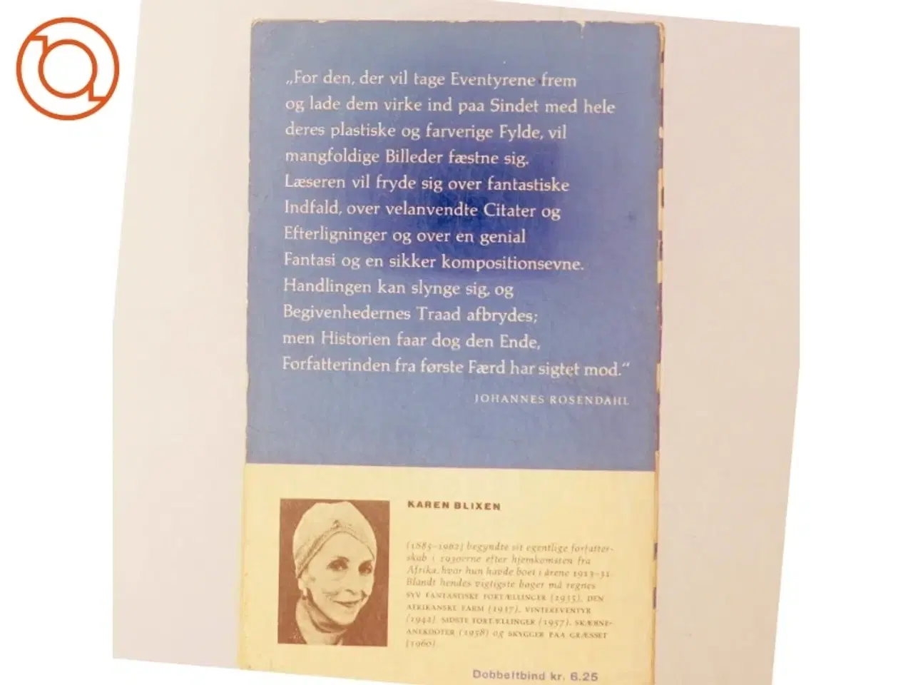 Billede 3 - Karen Blixen: Fra det gamle Danmark bind 2