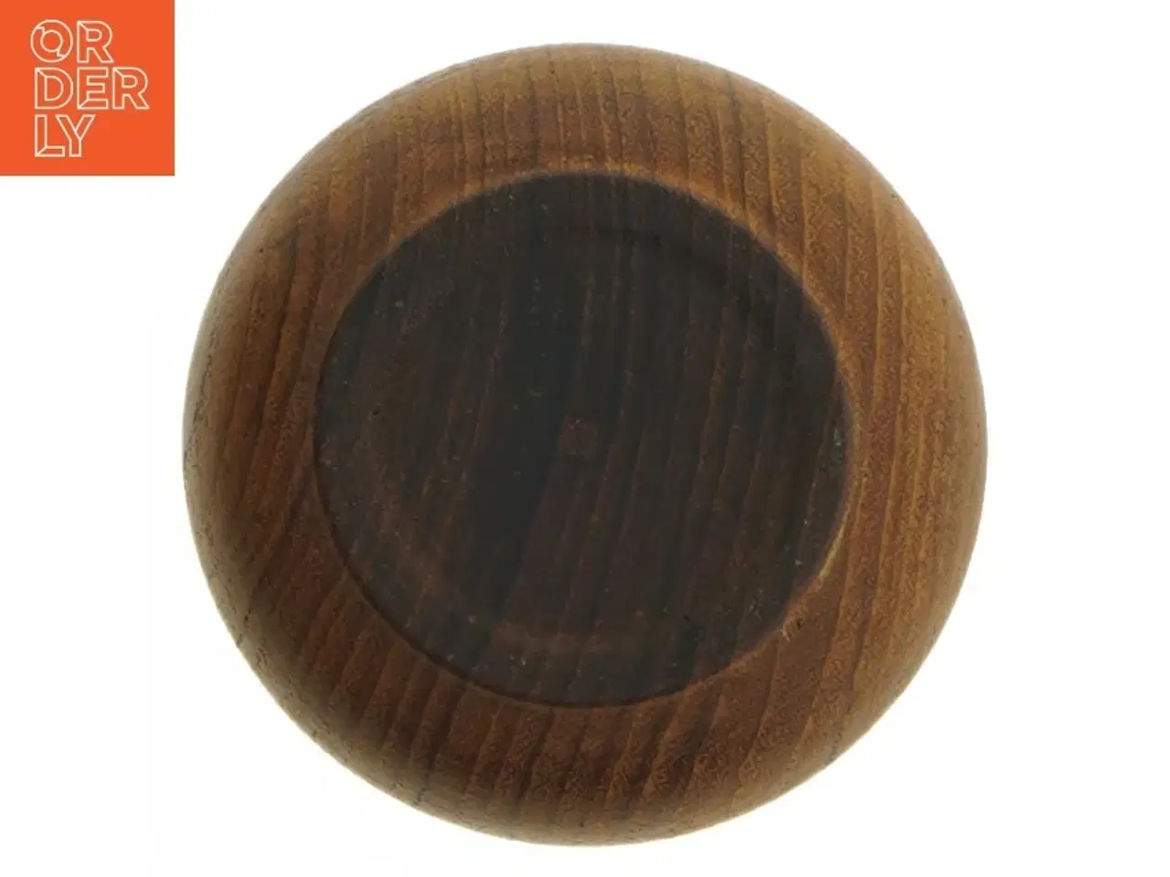 Billede 3 - Teak Træ krukke med låg (str. 10 cm)