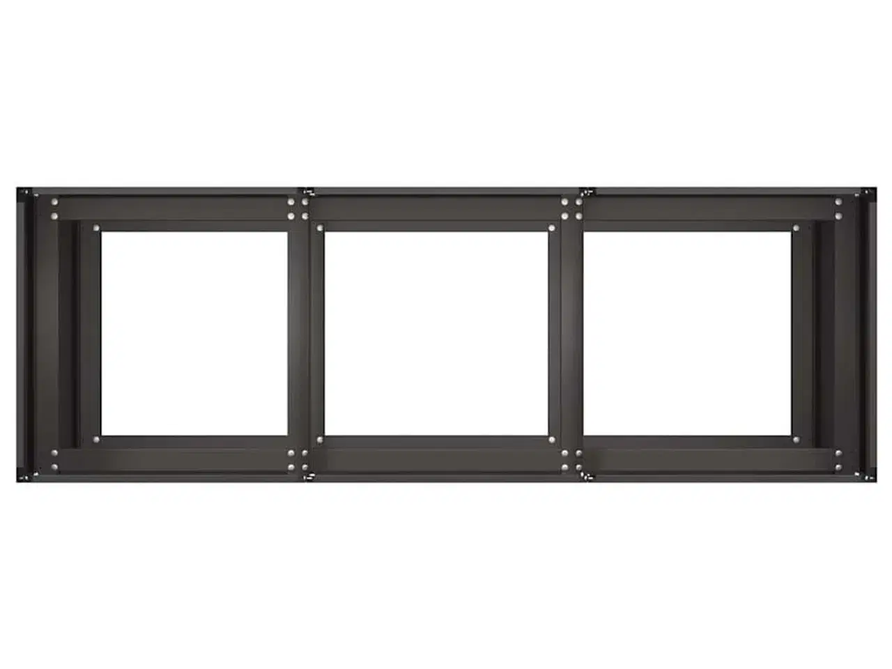 Billede 5 - Plantekasse 120x40x80 cm koldvalset stål sort