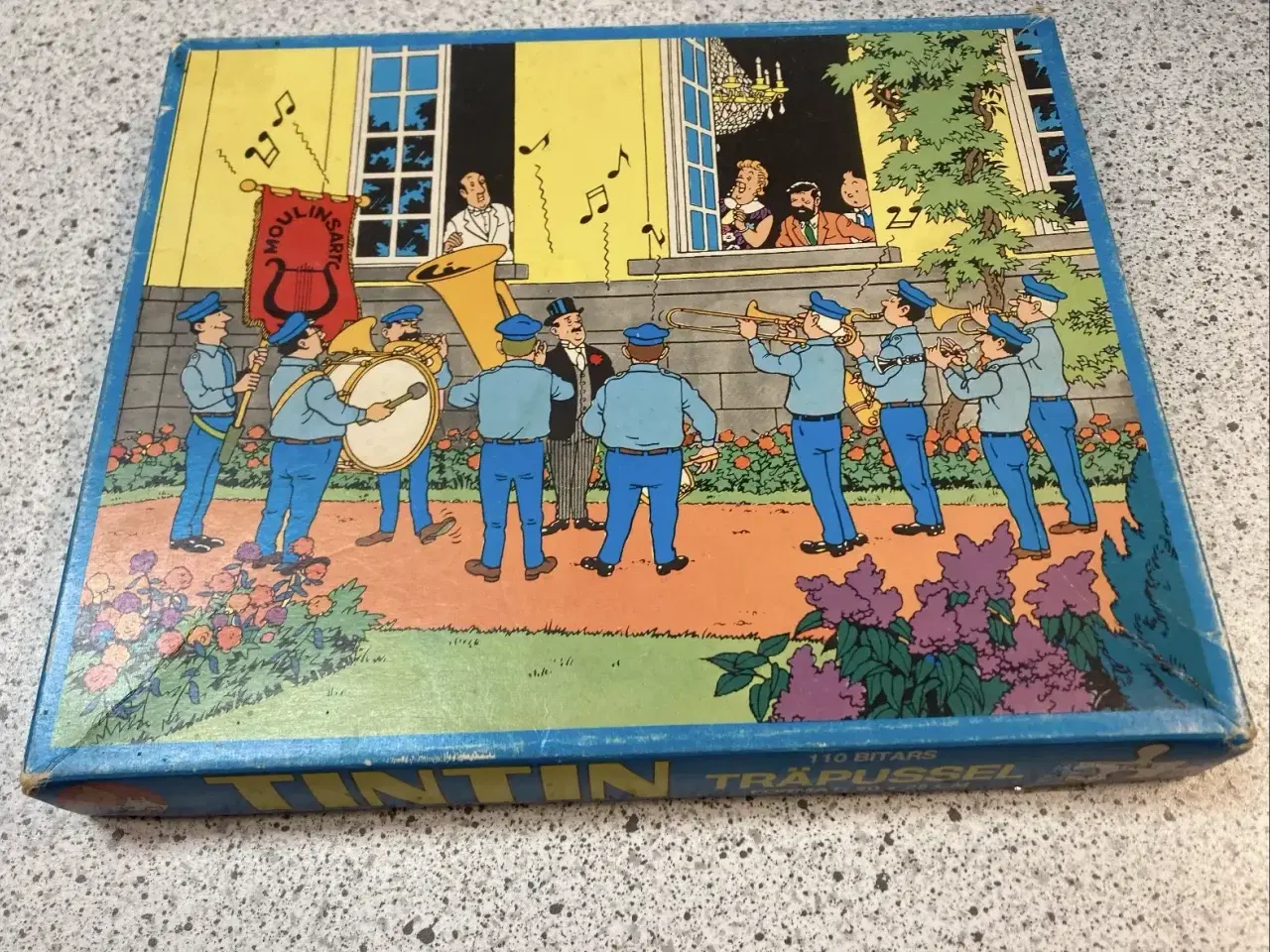 Billede 1 - Puslespil Tintin