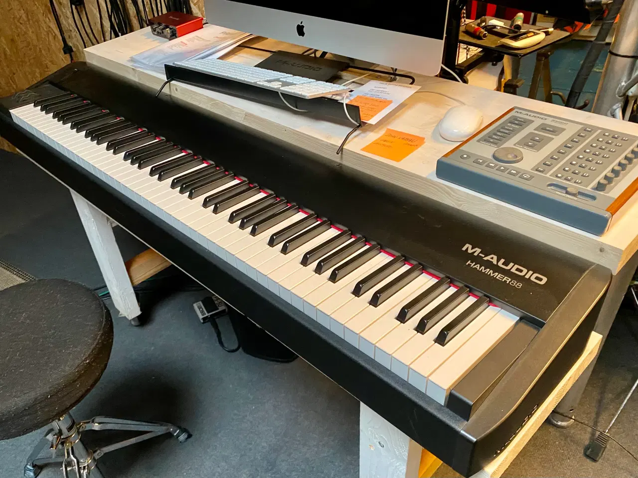 Billede 1 - M-audio Keyboard 88 hammer tangenter