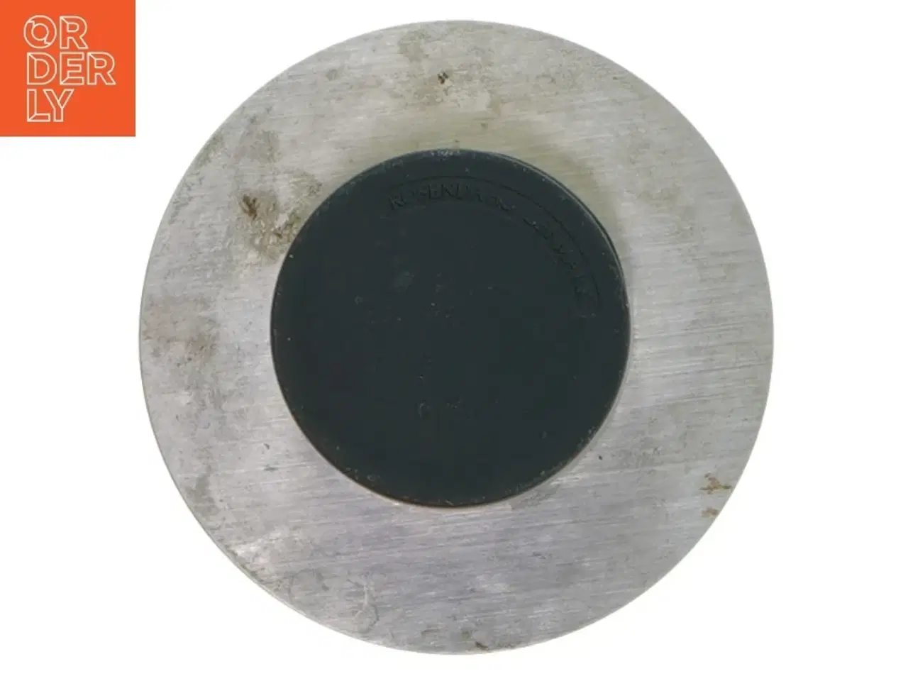 Billede 2 - Fyrfads lysestage i børstet stål fra Rosendahl (str. Ø 5 cm længde 5 cm)