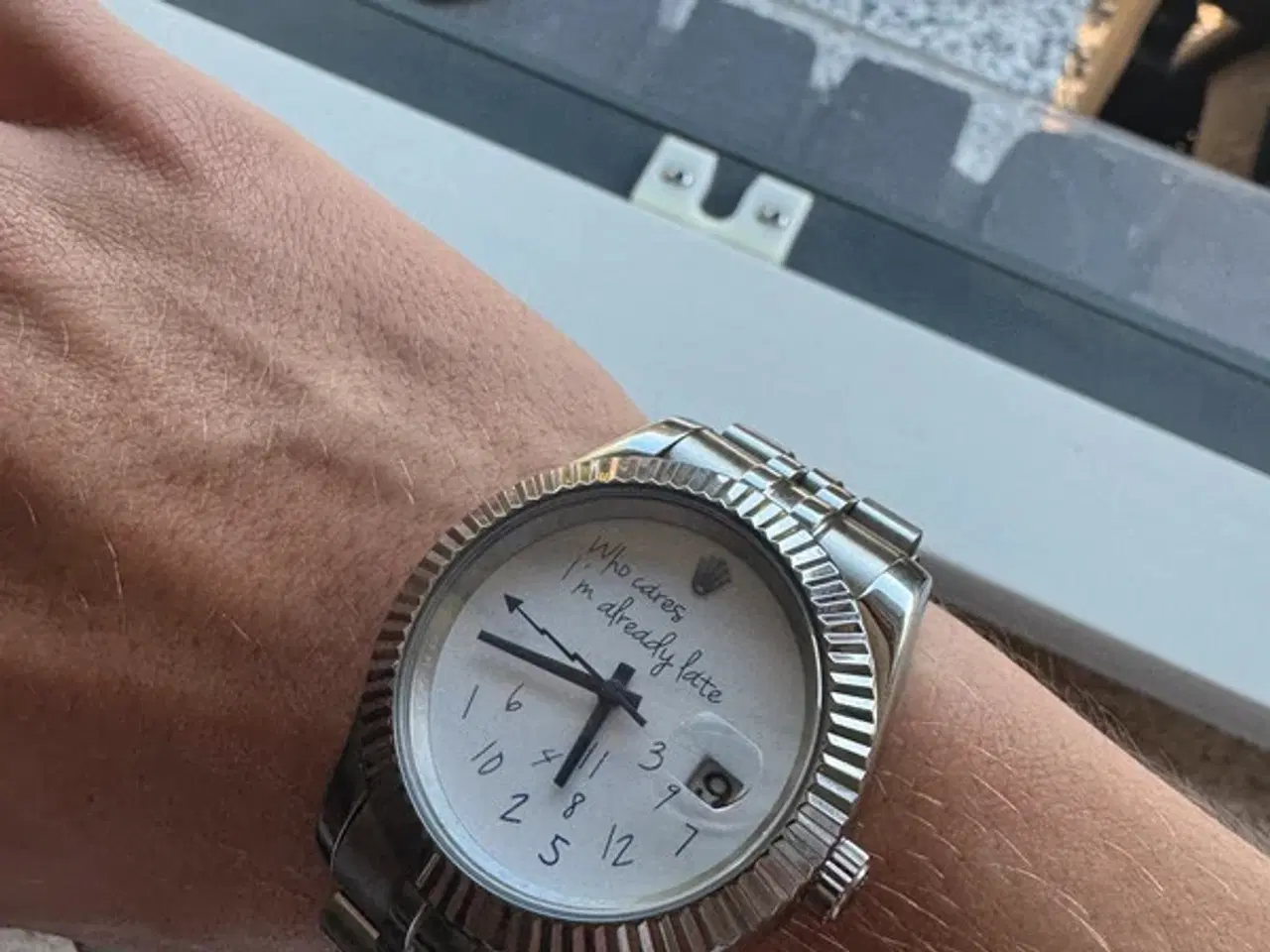 Billede 1 - DIY - Rolex Datejust - "Who cares i'm already late