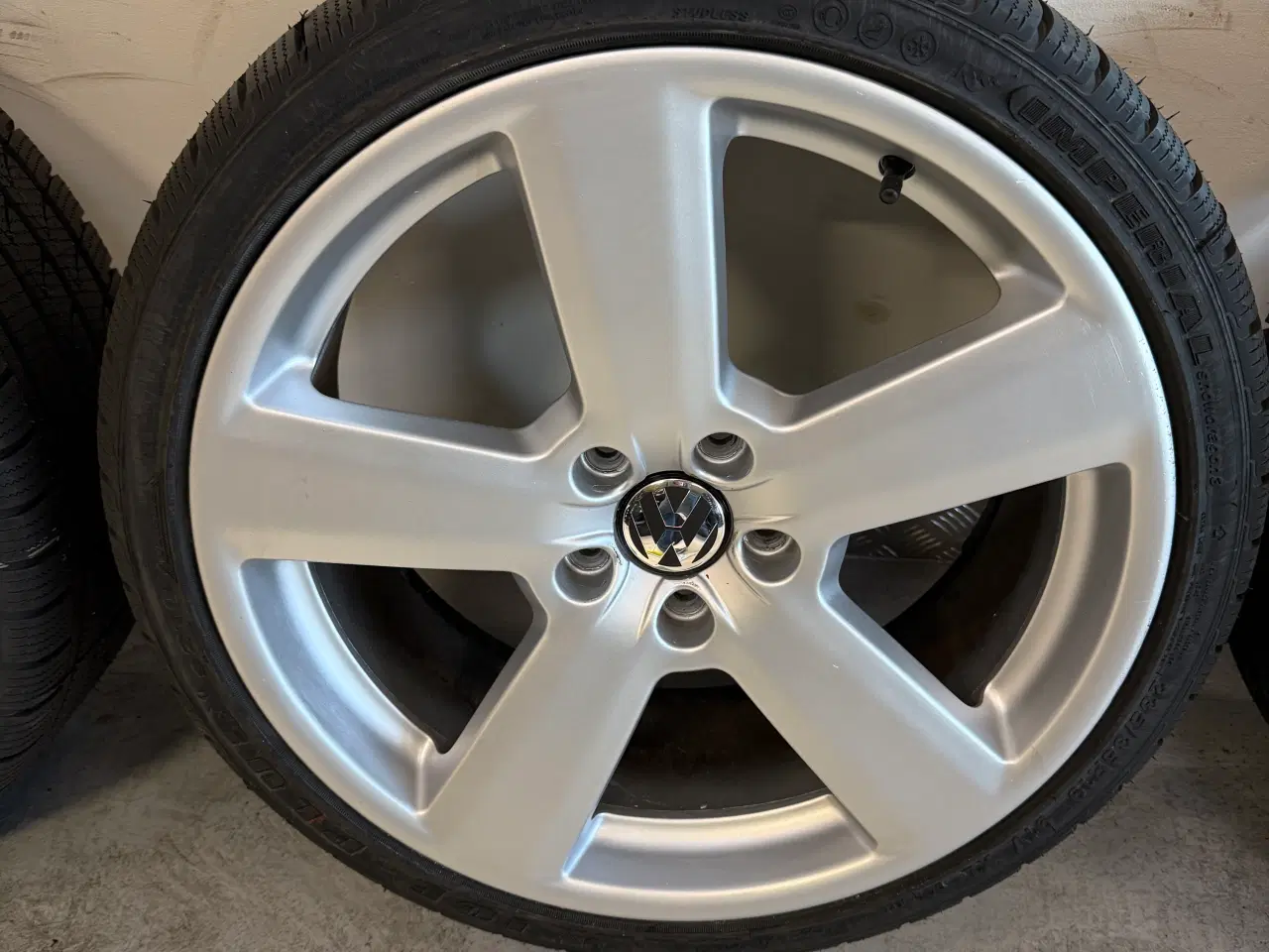 Billede 3 - 19”alufælge til Vw/skoda/seat/audi med nye dæk