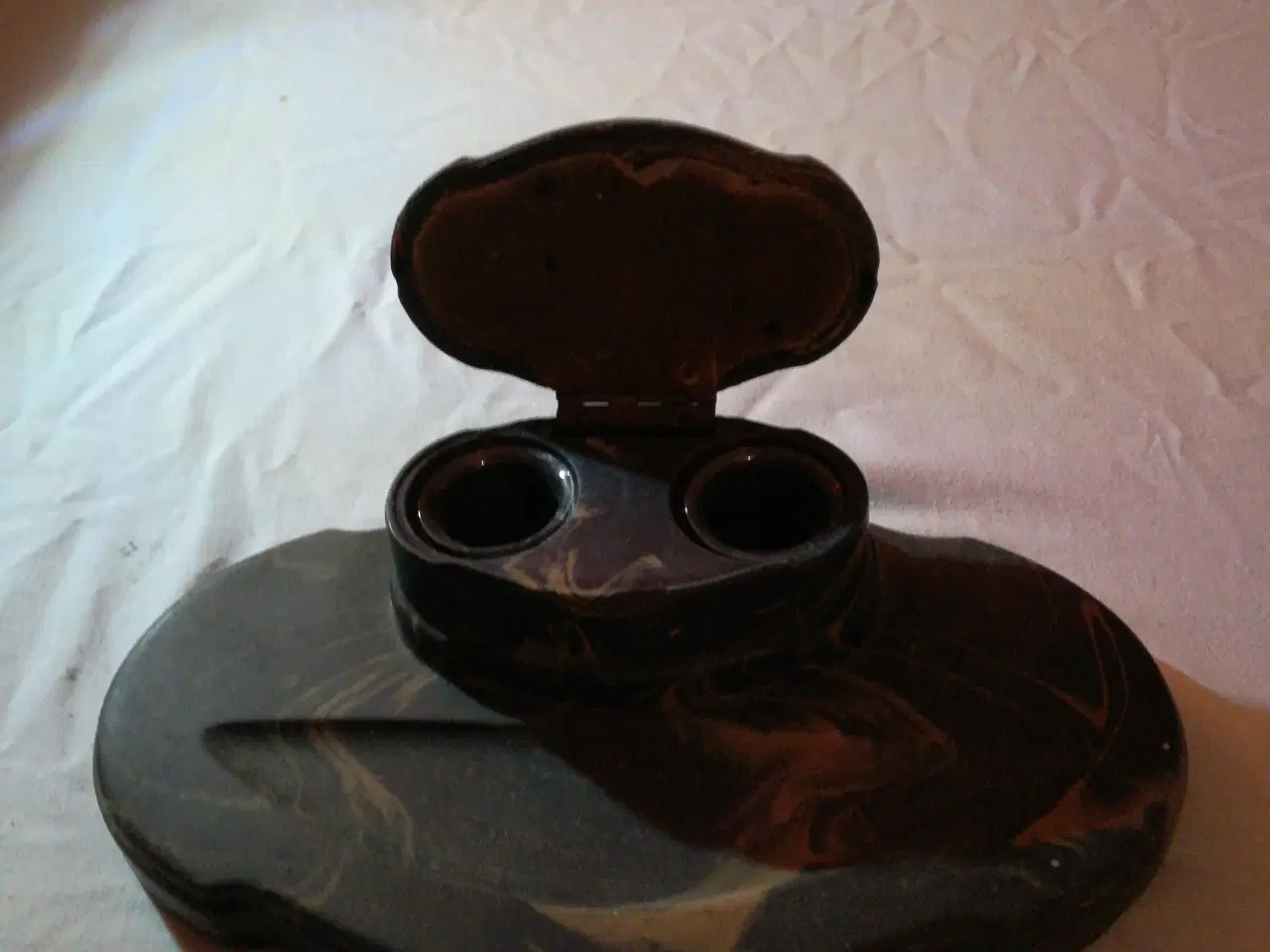 Billede 1 - Antik blækhuset til skrivebord. 