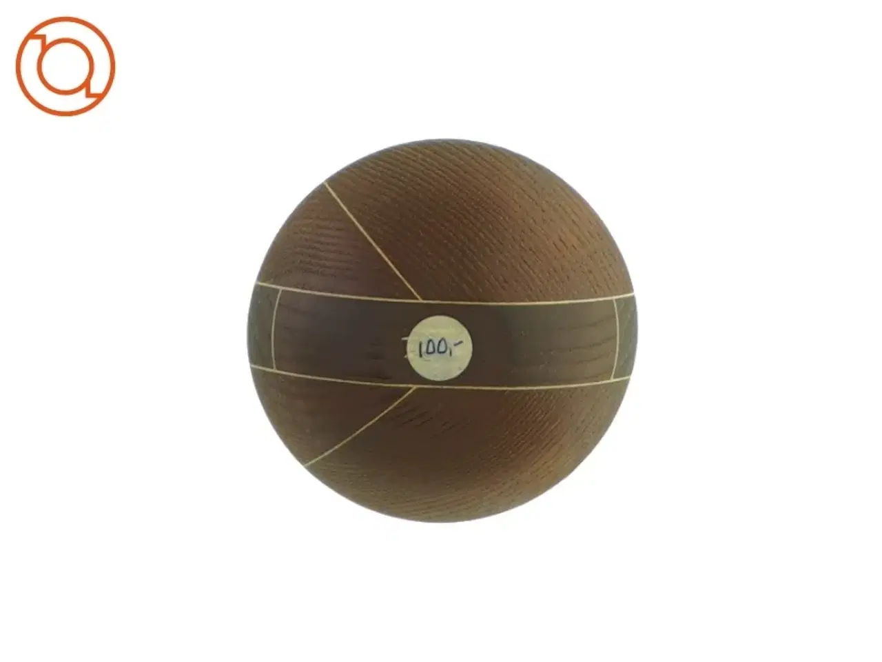 Billede 3 - Skål i mørkt træ.