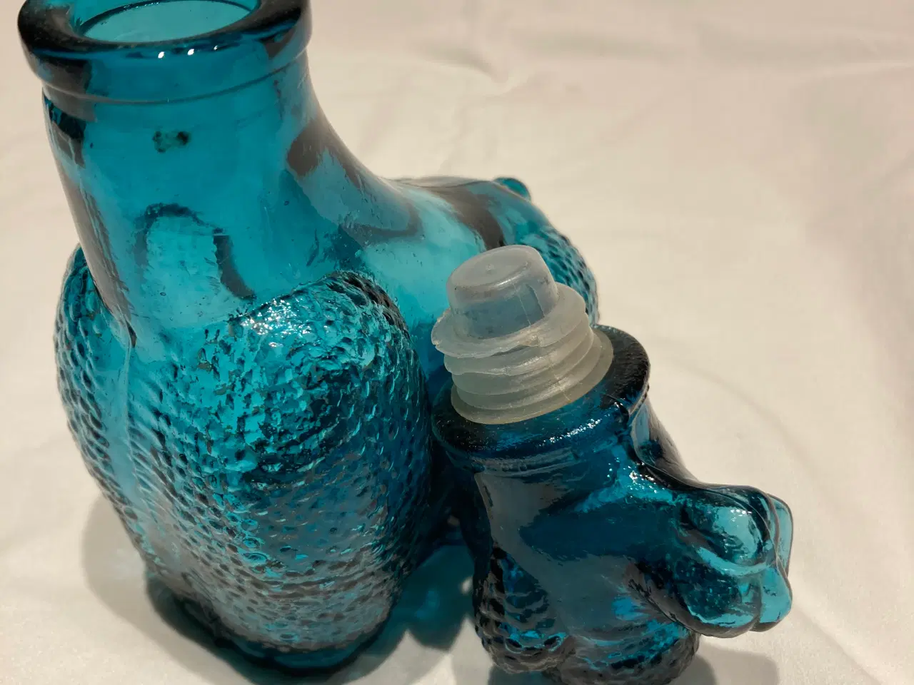 Billede 9 - Blå Empoli karaffel puddelhund