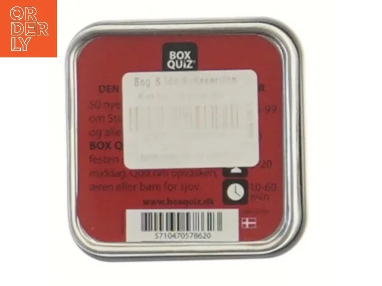 Billede 2 - Box Quiz spil - 3 på tid (str. 6x6 cm)
