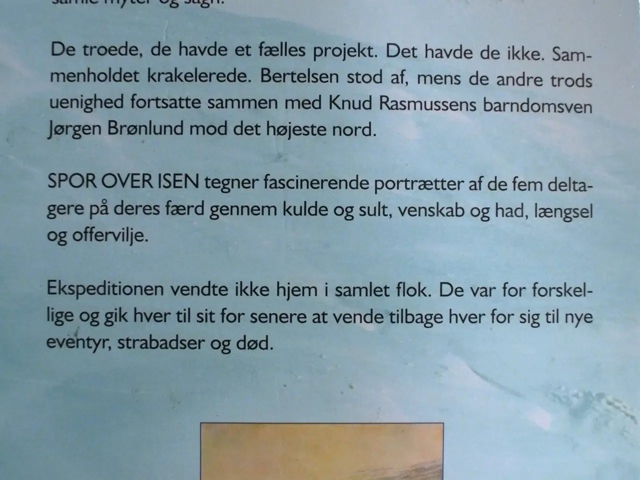 Billede 3 - spor over isen , af kurt l. frederiksen, emne: his