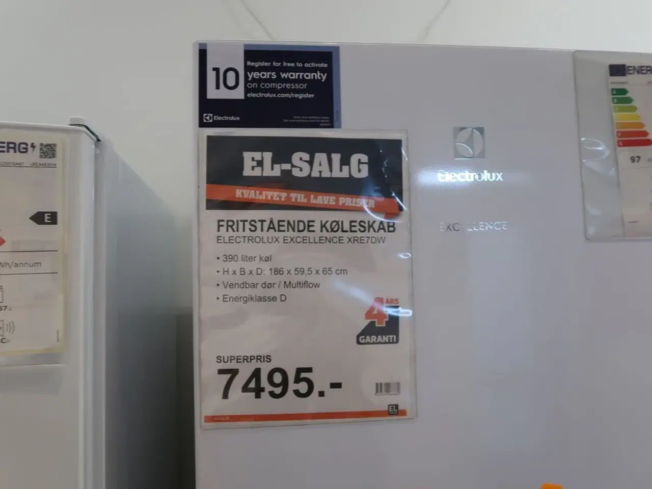 Billede 3 - Køleskab ELECTROLUX Excellence XRE7DW