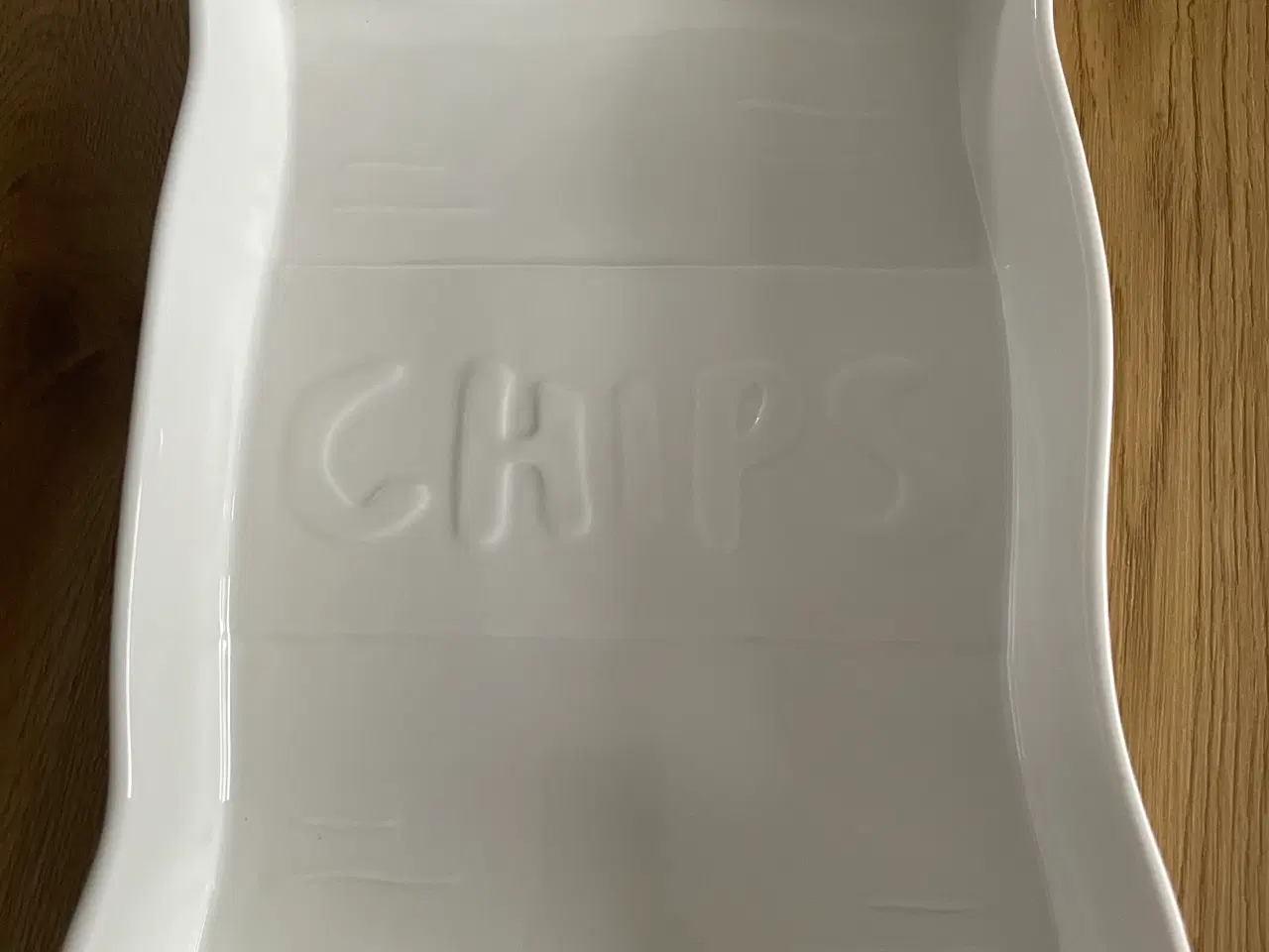 Billede 1 - Riviera Maison tips skål på porcelæn