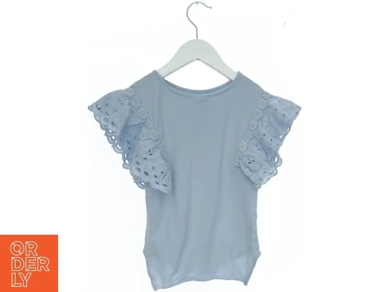 Billede 2 - Bluse med blonder ærmer fra Zara (str. 140)