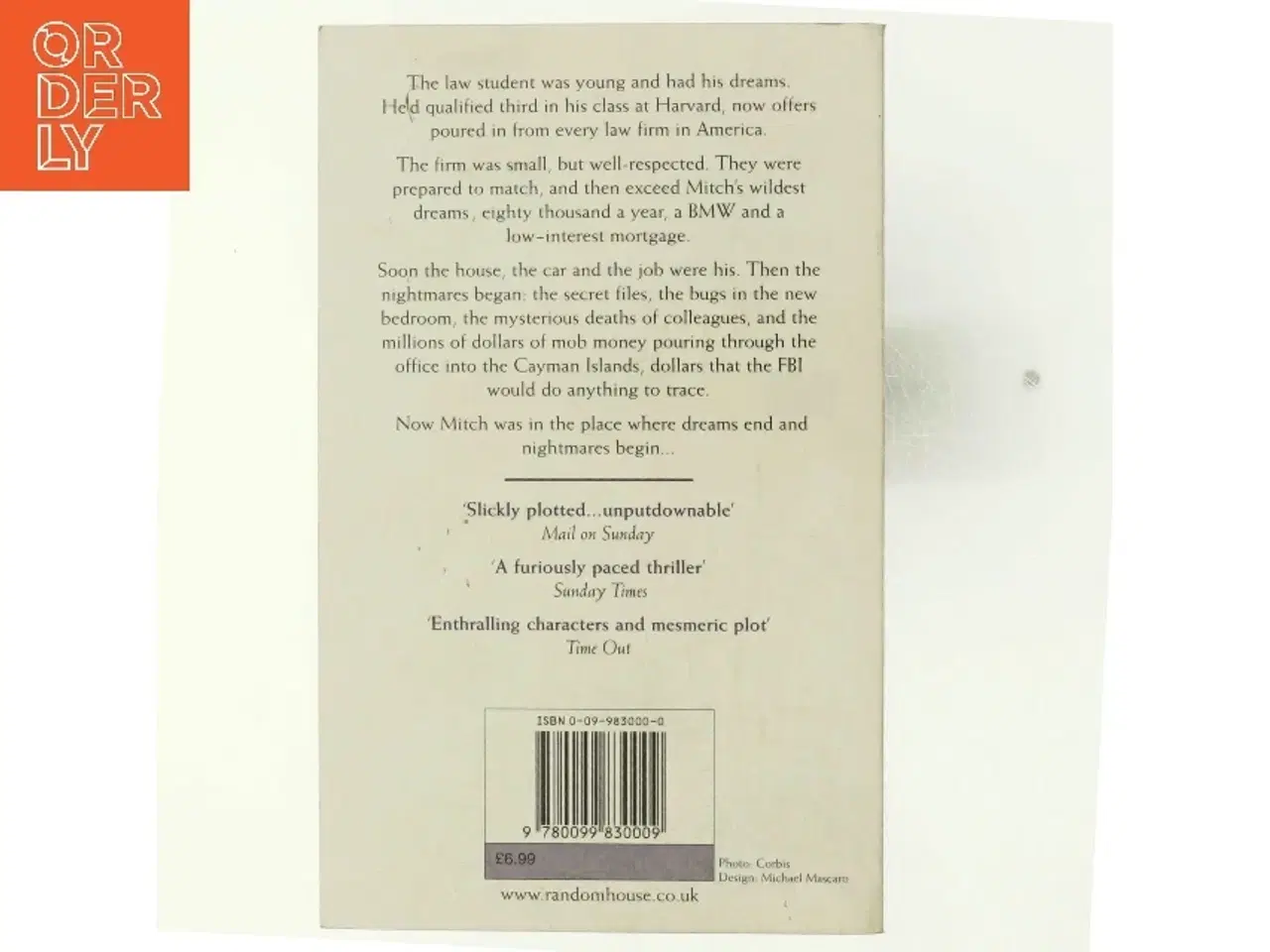 Billede 3 - The firm af John Grisham (Bog)