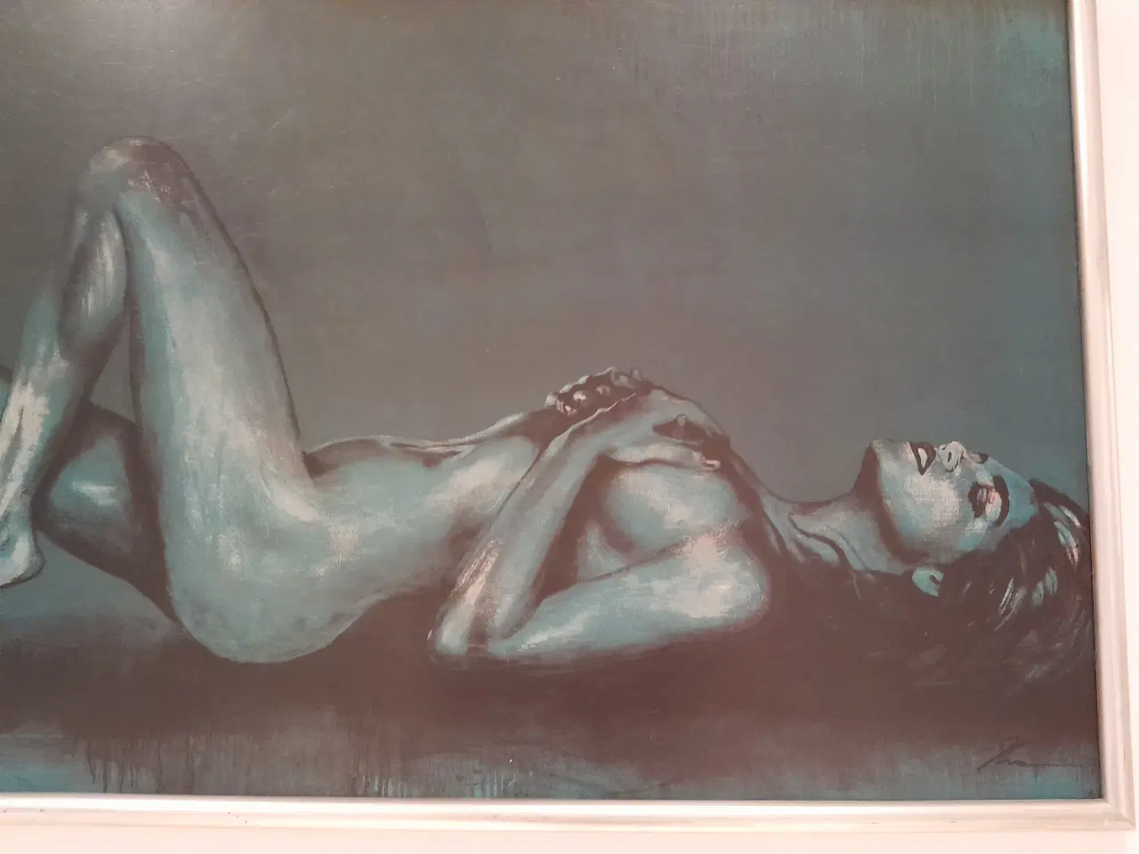 Billede 2 - Maleri: 'Erotisk kvinde'