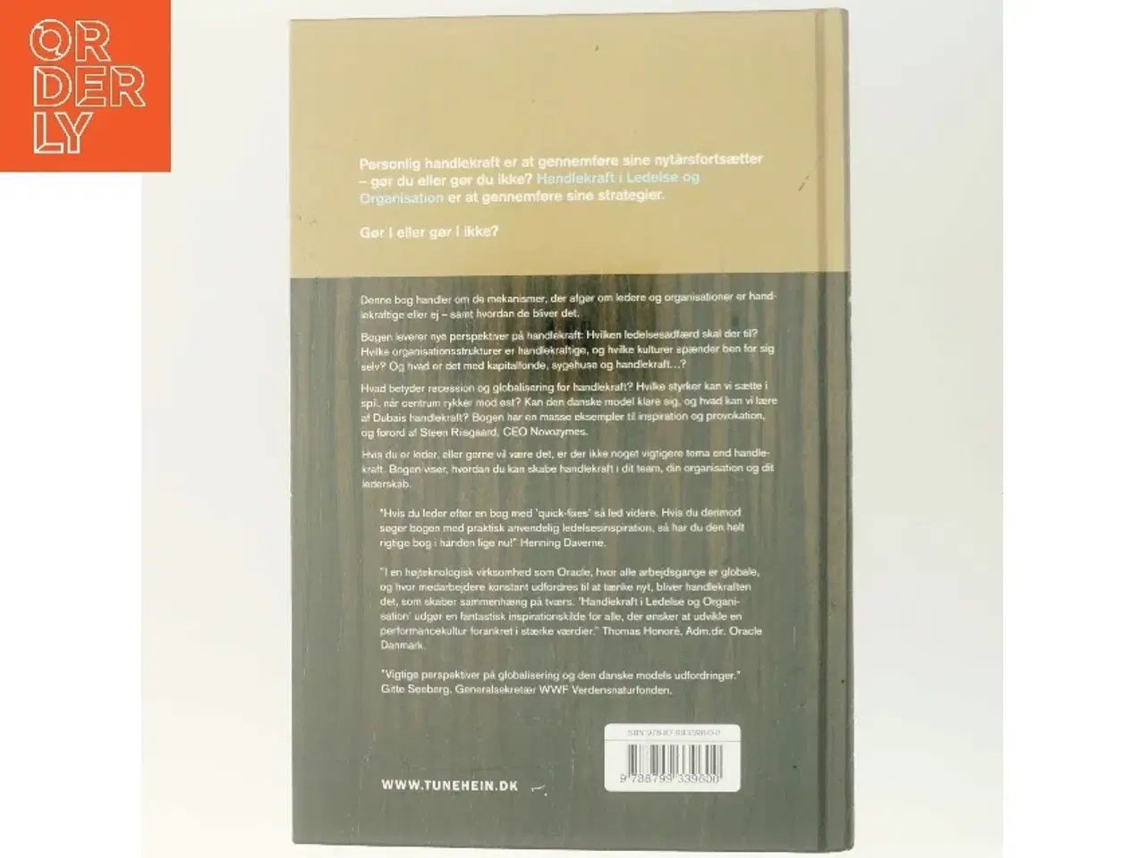 Billede 3 - Handlekraft i ledelse og organisation : nye perspektiver på handlekraft, globalisering og den danske model af Tune Hein (Bog)